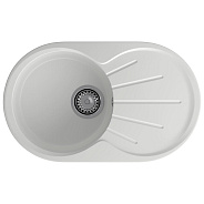 Кухонная мойка GranFest RONDO 750L, иней