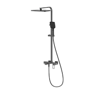 Душевая система со смесителем DQ Dortmund графит (DA1713706)