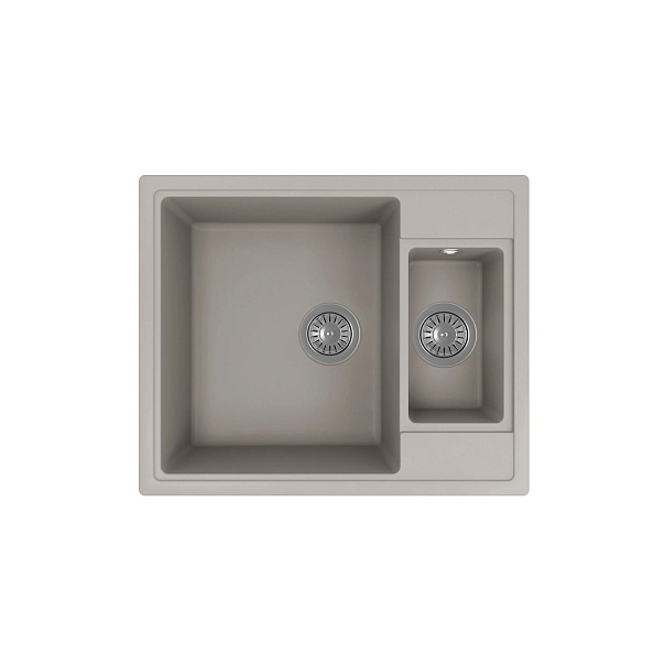 Кухонная мойка Florentina ЛИПСИ 20.465.D0620.305, грей