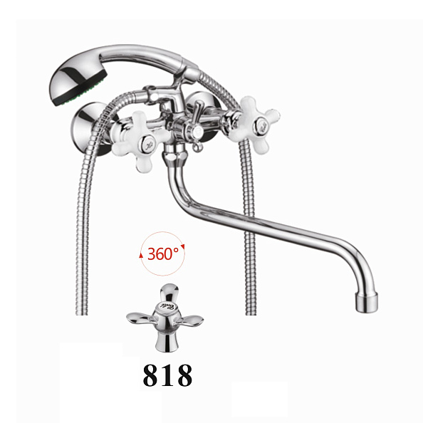 Смеситель для ванны D-Lin D145818, хром