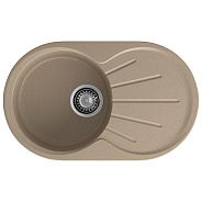 Кухонная мойка GranFest RONDO 750L, песок