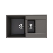 Кухонная мойка Ulgran Quartz Prima 860 1,5K-09, асфальт