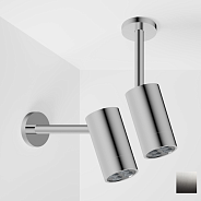 Корпус верхнего душа Ritmonio поворотный, Brushed Chrome (PR5575AA02IX)