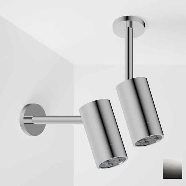 Корпус верхнего душа Ritmonio поворотный, Brushed Chrome (PR5575AA02IX)