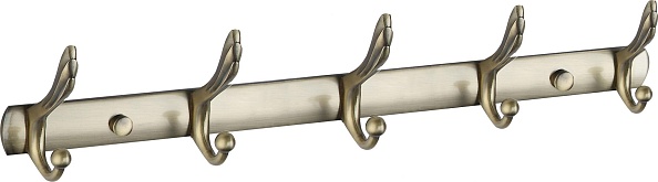 Планка с крючками  Savol 5 крючков (S-00115C)