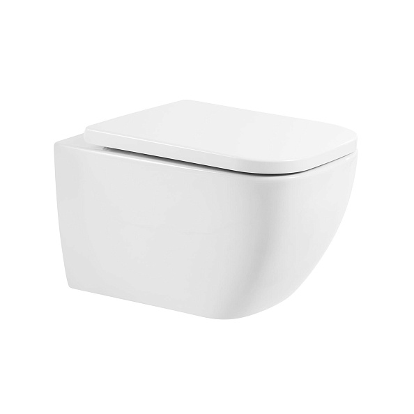 Чаша подвесного унитаза BelBagno Alpina, белый (BB10100CHR/SC)