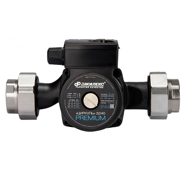 Циркуляционный насос Джилекс Циркуль 32/40 Premium, 0.065 кВт для отопления (3241)