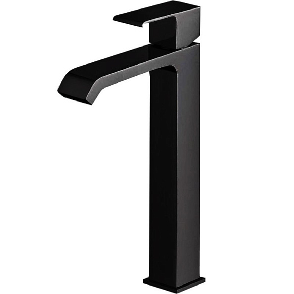 Смеситель для накладной раковины Cezares Porta, черный матовый (PORTA-LC-NOP)