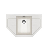 Кухонная мойка Ulgran U-609-341, ультра-белый