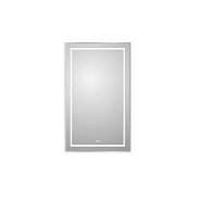 Зеркало в алюминиевой раме со встроенным светильником, и подогревом BelBagno Kraft 600 х 32 х 1000 (SPC-KRAFT-600-1000-LED-TCH-WARM)