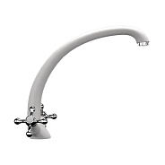 Смеситель для кухни Ulgran U-013-341, ультра-белый