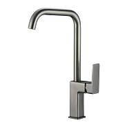 Смеситель для кухни WesnaArt NARCIS NAR06-150GM-25432, оружейная сталь