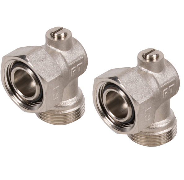 Набор нижнего подключения Royal Thermo угловой раздельный 3/4х3/4ЕК