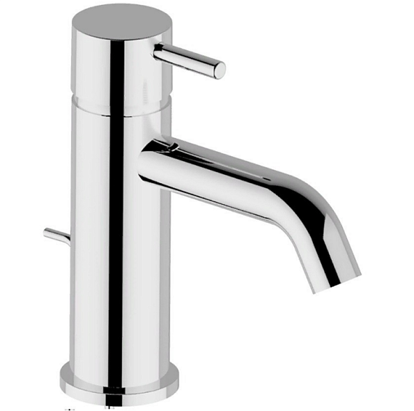 Смеситель для раковины Cisal Nuova Less, золото брашированное/шлифованное (Brushed Gold) (LN0005102W)