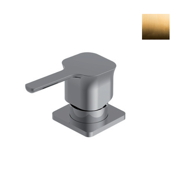 Ручка с рычагом Ritmonio Taormina, 1/2"x3/8", Brushed Gold (PR35MA101GOX)