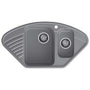 Кухонная мойка GranFest QUARZ 14, темно-серый