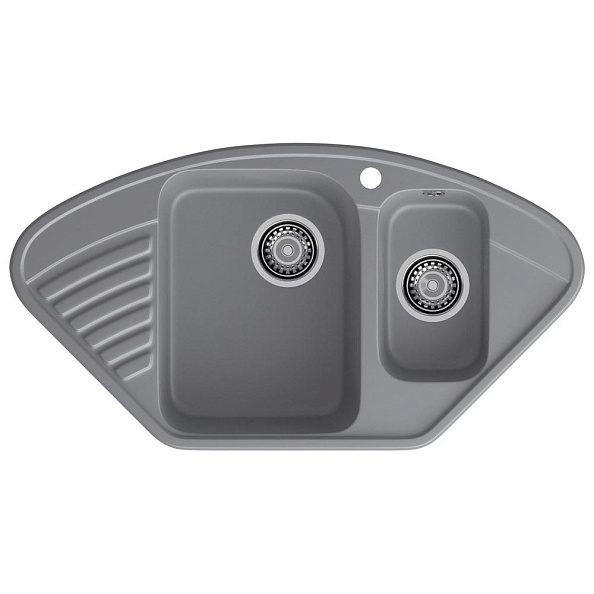 Кухонная мойка GranFest QUARZ 14, темно-серый