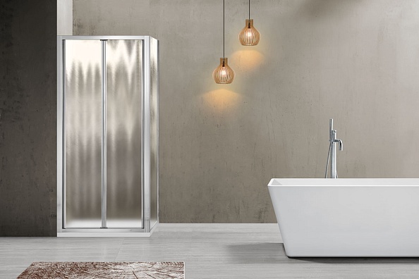 Душевой уголок Vincea Garda (VSR-1G8080CH) 800х800 мм, хром, стекло шиншилла