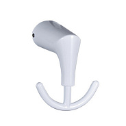 Крючок FASHUN настенный двойной белый (A1805-2-8)