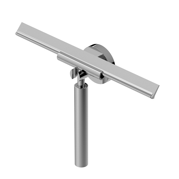 Скребок-водосгон для душевой шторки Cezares Relax, хром (RELAX-SV-01)