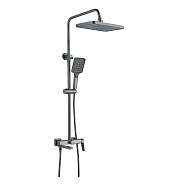 Душевая система Raffine F3699T, оружейная сталь