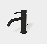 Смеситель для раковины Fima Carlo Frattini Spillo Up, черный матовый (F3031XSNS.2)