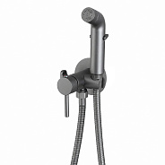 Гигиенический душ со смесителем FRUD R7505-9, оружейная сталь