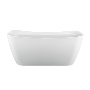 AQ-197778 АМАДЕО Ванна акриловая, отдельностоящая, 1700*780*650. В комплекте со сливом и ножками. Цвет белый глянцевый.