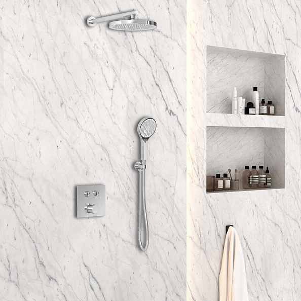 Душевой комплект Vincea VSFW-4212CH встраиваемый, 2 режима, хром