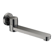 Излив поворотный Raglo R473.72.09 для ванны и душа 23см латунь, графит