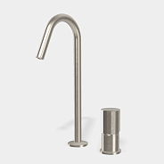 Смеситель для раковины Fima Carlo Frattini Spillo Tech, V Collection, никель брашированный (F3271TNCVSN)