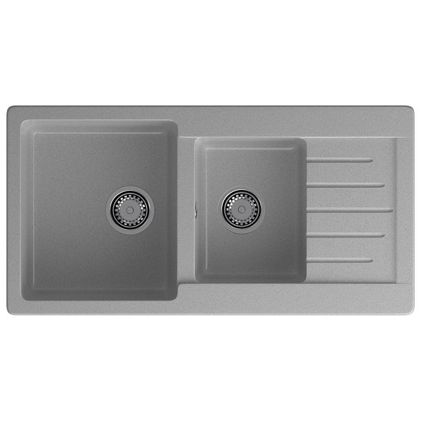 Кухонная мойка GranFest PRACTIK 980KL, серый