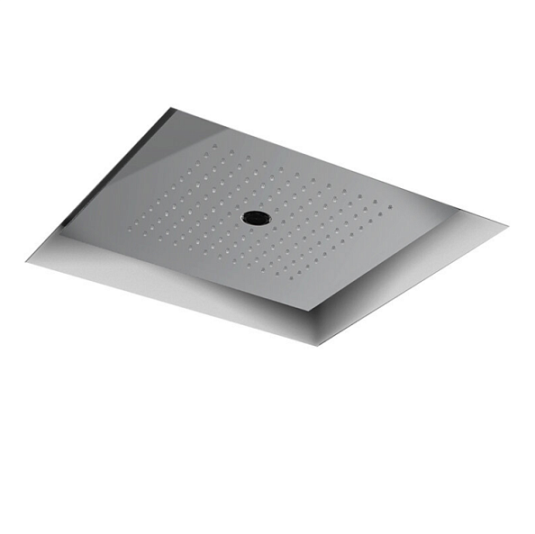 Верхний душ Almar Chromotherapy, 400х400, Stainless Steel Brushed (E044275.BS)