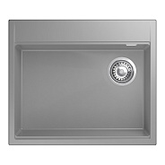 Кухонная мойка Rivelato TESORO TR-605-R, серый металлик