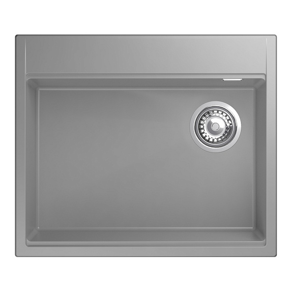Кухонная мойка Rivelato TESORO TR-605-R, серый металлик
