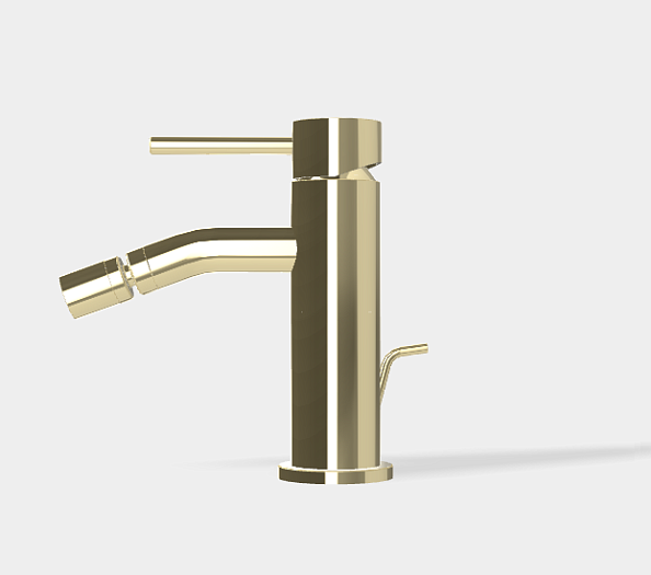 Смеситель для биде Fima Carlo Frattini Spillo Up, шампань (F3032XSHL)