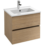 EB2381-E75 Tolbiac Тумба под раковину Jacob Delafon 60см, 2 ящика, цвет Дуб Давос натуральный