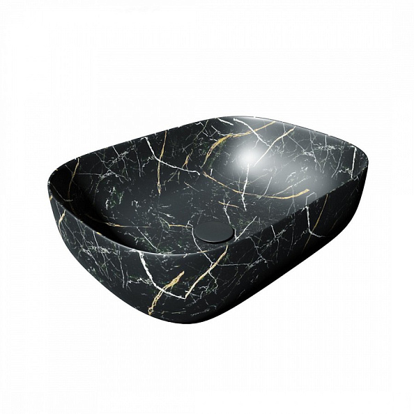 Раковина чаша Maretti FL13NS25-560MR, черный мрамор