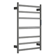 Полотенцесушитель электрический Raglo настенный сенсорный с терморегулятором, графит (R350.06.09)