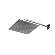 Верхний душ Almar Velvet, 300х300, Mirror Stainless Steel (E044278.MS)