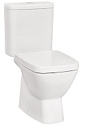 1.WH30.2.408 НЕО ЛАЙТ Унитаз-компакт,, 2-реж., дюро, метал крепление