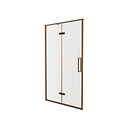Душевая дверь в нишу Knotlor HDIP120CG0RB 120х200, бронза