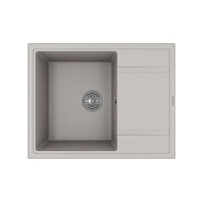 Мойка кухонная иск. камень Флорентина "Липси-650" 650х510 грей FSm (20.125.C0650.305)