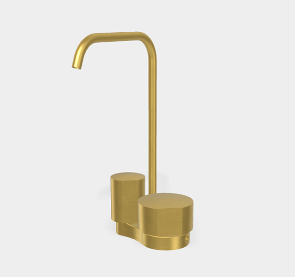 Смеситель для раковины Fima Carlo Frattini So, золото брашированное (F3171AOS)