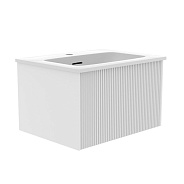 Тумба под раковину подвесная La Fenice Terra FNC-01-TER-B-60, белая