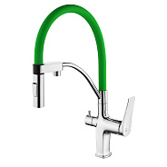 Смеситель для кухни Lemark Comfort (LM3074C-Green)