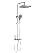 AQ3040CR ПОЛАРИС душевая система (смеситель для ванны) 295х195 мм