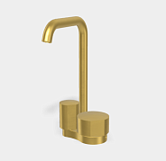 Смеситель для раковины Fima Carlo Frattini So, брашированное золото (F3171BOS)