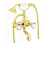 Смеситель для ванны Fiore XT SKY (SWAROVSKI®) 17OO0600, золото