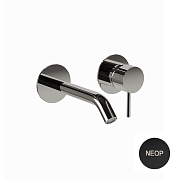 Смеситель для раковины Carimali Iltondo черный матовый (0-ITD2702EST-NEOP)